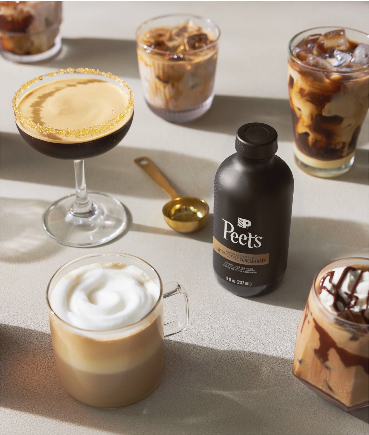 Peet's Coffee Ultra Lifestyle with espresso martini