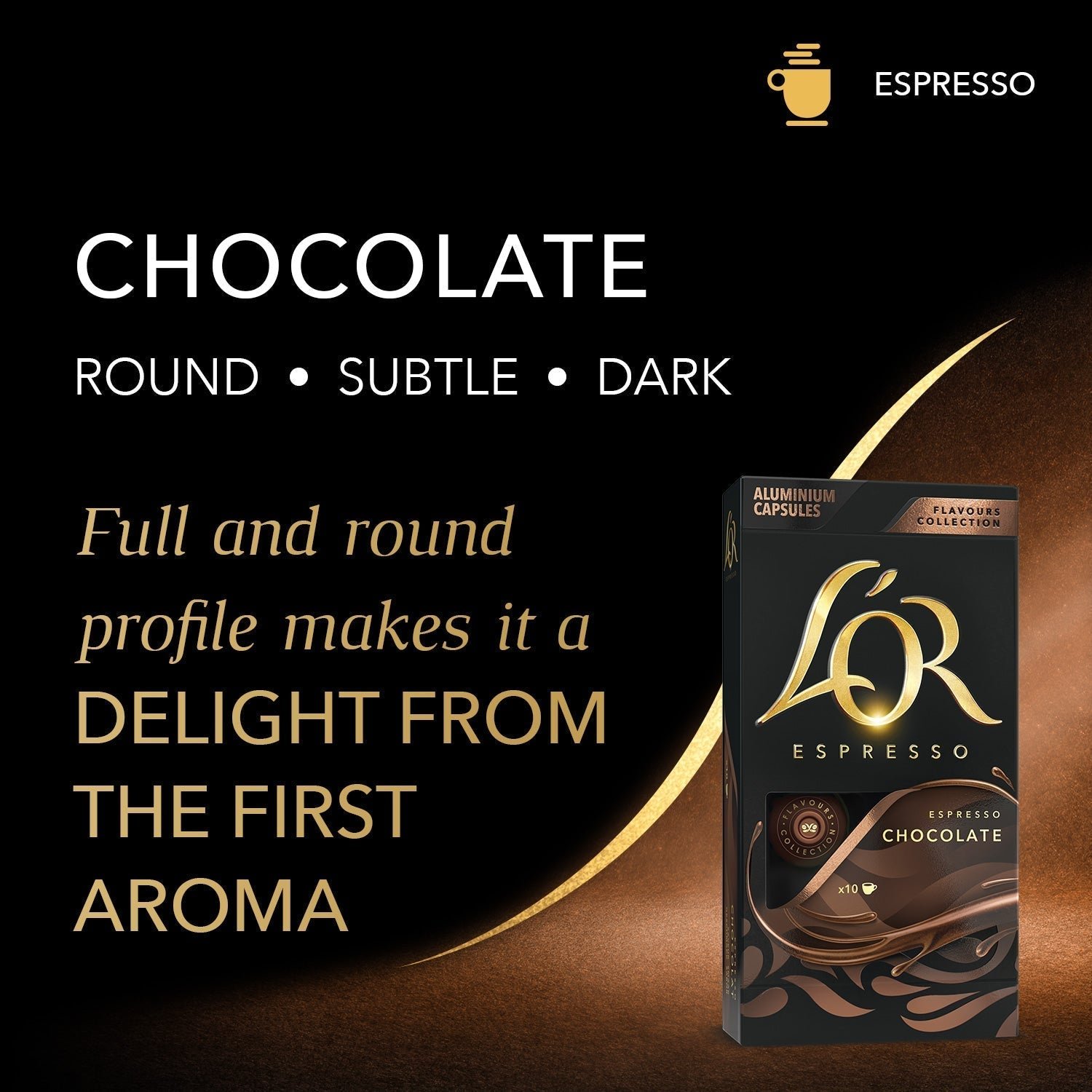L'OR Chocolate Espresso Capsules - Image 2