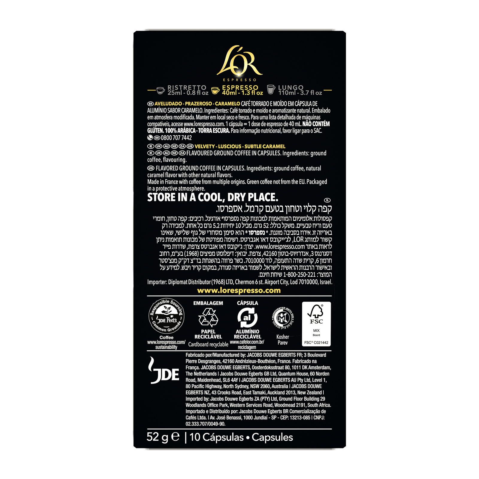 L'OR Caramel Espresso Capsules - Image 7