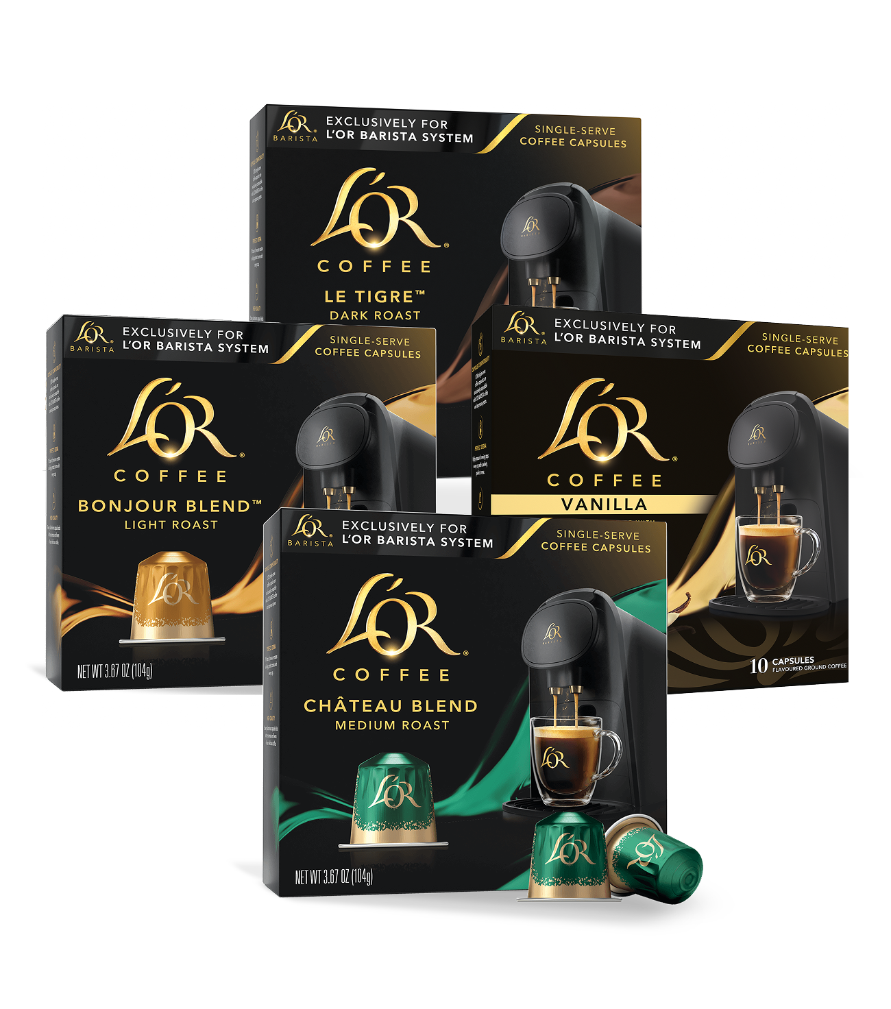 L'OR Coffee Capsules Sampler